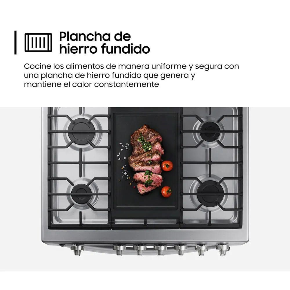 Cocina Samsung 5 Hornillas  a gas NX52T7322PS/PE