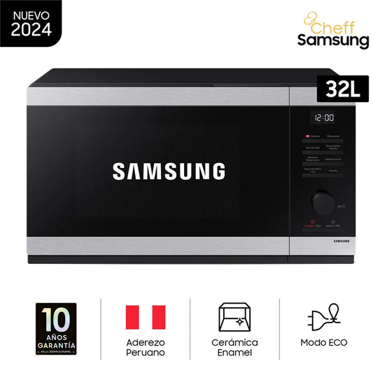 Horno Microondas SAMSUNG 32L MS32DG4504GTPE Inox