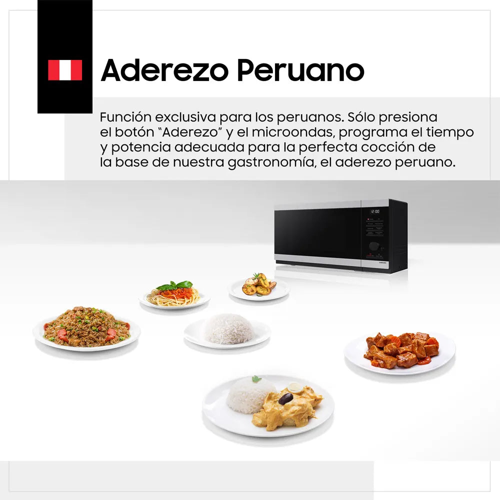 Horno Microondas SAMSUNG 32L MS32DG4504GTPE Inox