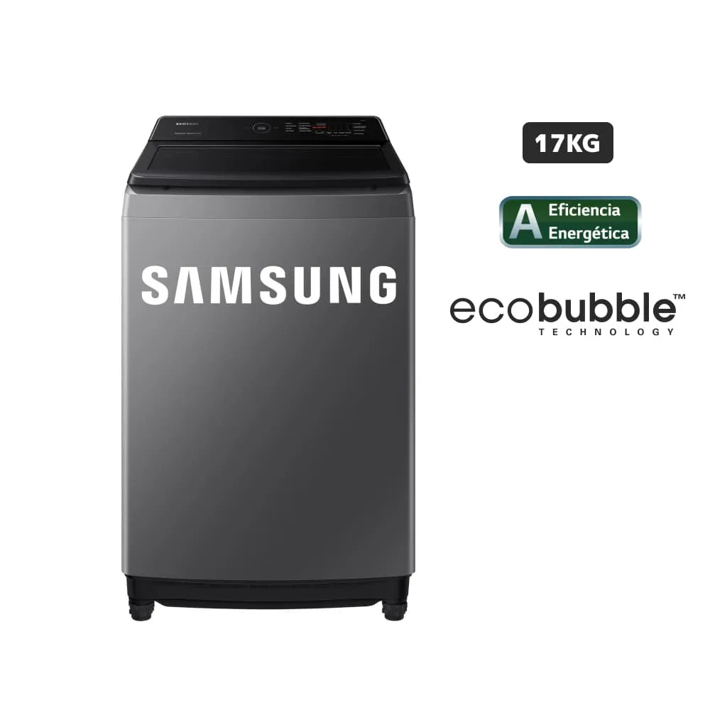 Lavadora SAMSUNG Carga Superior 17Kg WA17CG6441BDPE Silver